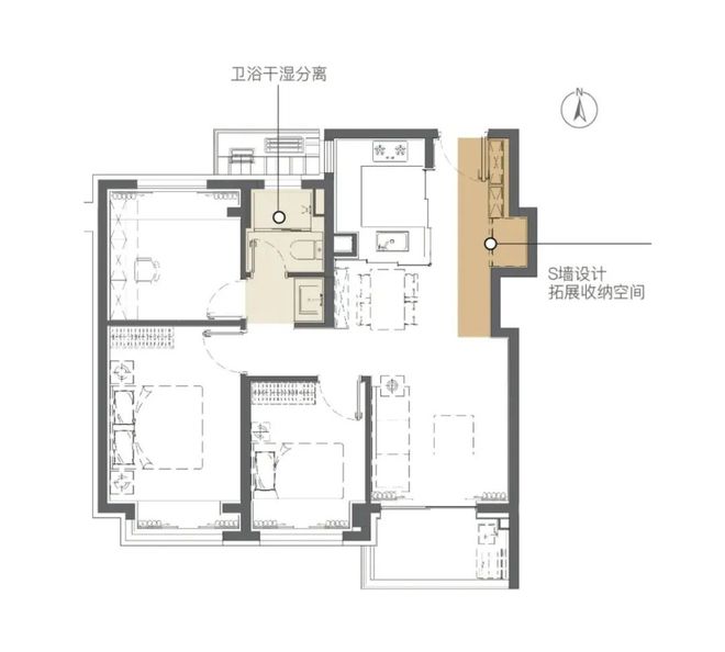 4网站 楼盘百科 时代乐章~房价~户型面积爱游戏app最新登录入口招商时代乐章202(图6)