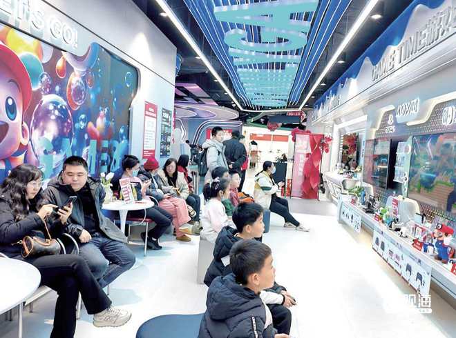 型消费“焕新”传统商业街区爱游戏app手机版青岛：新